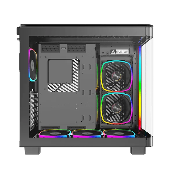 Montech KING 95 PRO Black Gaming Case - 6 fans included 4 Montech KING 95 PRO Black Gaming Case - 6 fans included - Ảnh 4