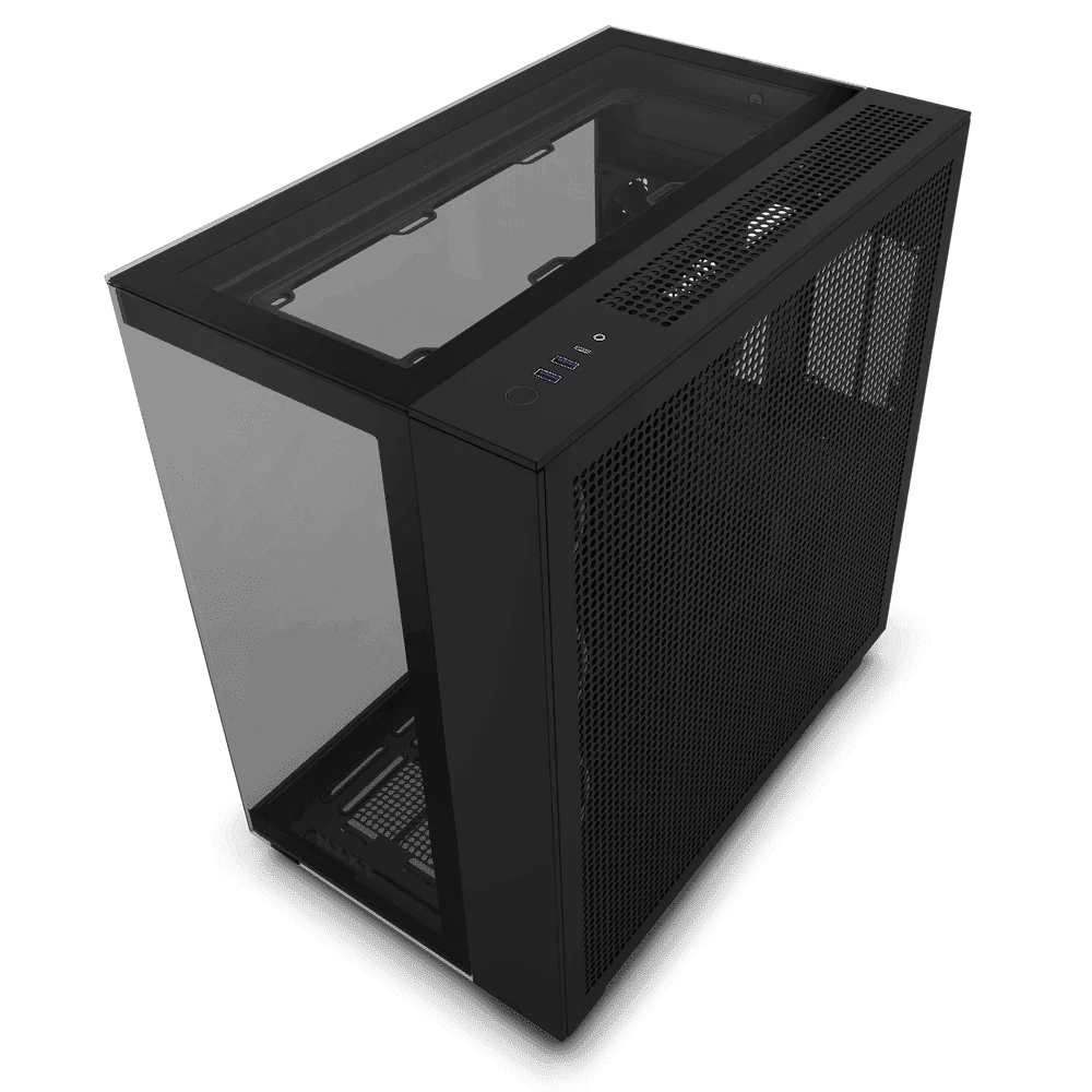 NZXT H9 Elite All White Case - Matte Black 3 NZXT H9 Elite All White Case - Matte Black - Ảnh 3