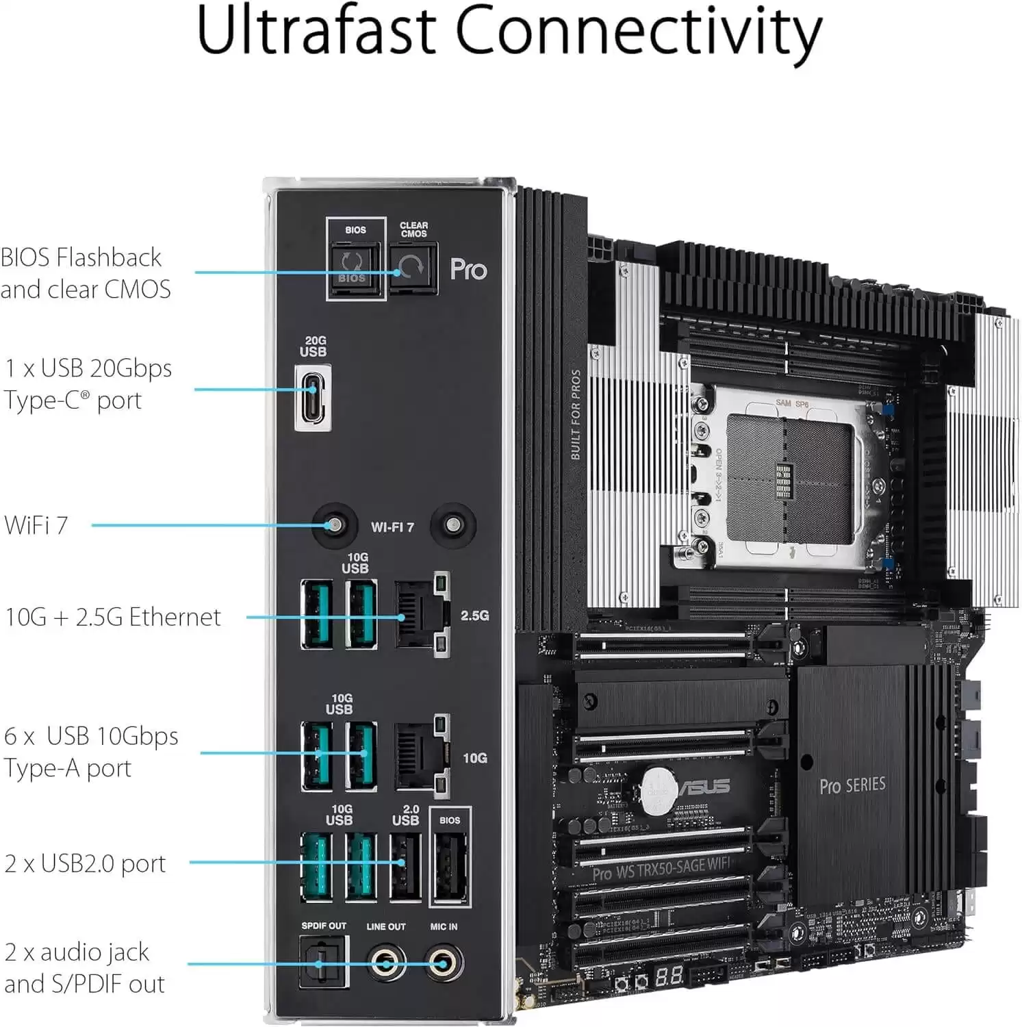 Pro WS TRX50 SAGE WIFI page 1