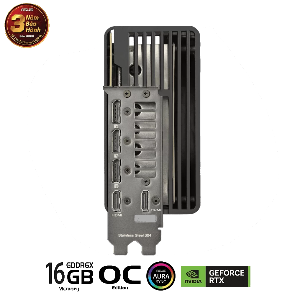 ASUS ROG Strix GeForce RTX 4080 SUPER OC Edition 16GB GDDR6X (ROG-STRIX-RTX4080S-O16G-GAMING) Graphics Card 10 ASUS ROG Strix GeForce RTX 4080 SUPER OC Edition 16GB GDDR6X (ROG-STRIX-RTX4080S-O16G-GAMING) Graphics Card - Ảnh 10