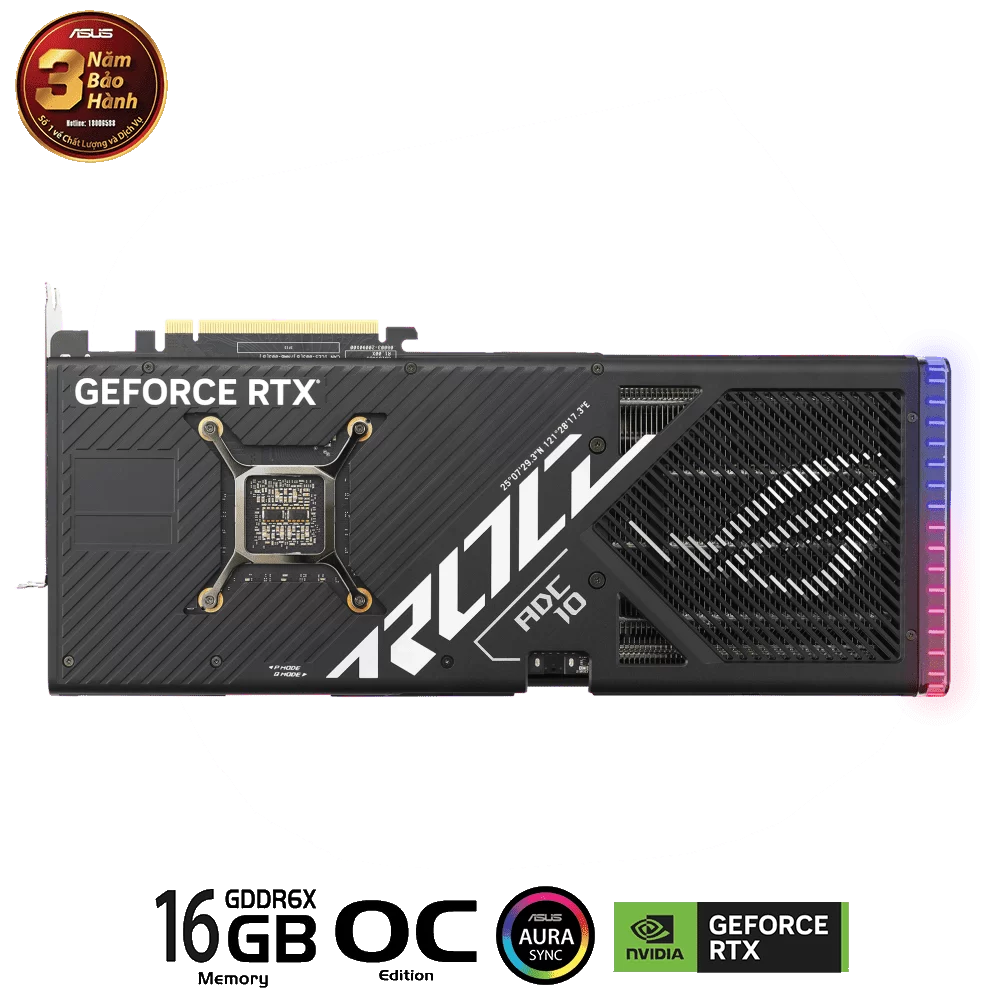 ASUS ROG Strix GeForce RTX 4080 SUPER OC Edition 16GB GDDR6X (ROG-STRIX-RTX4080S-O16G-GAMING) Graphics Card 11 ASUS ROG Strix GeForce RTX 4080 SUPER OC Edition 16GB GDDR6X (ROG-STRIX-RTX4080S-O16G-GAMING) Graphics Card - Ảnh 11