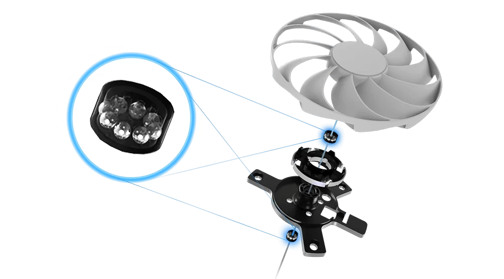 dual ball fan bearings