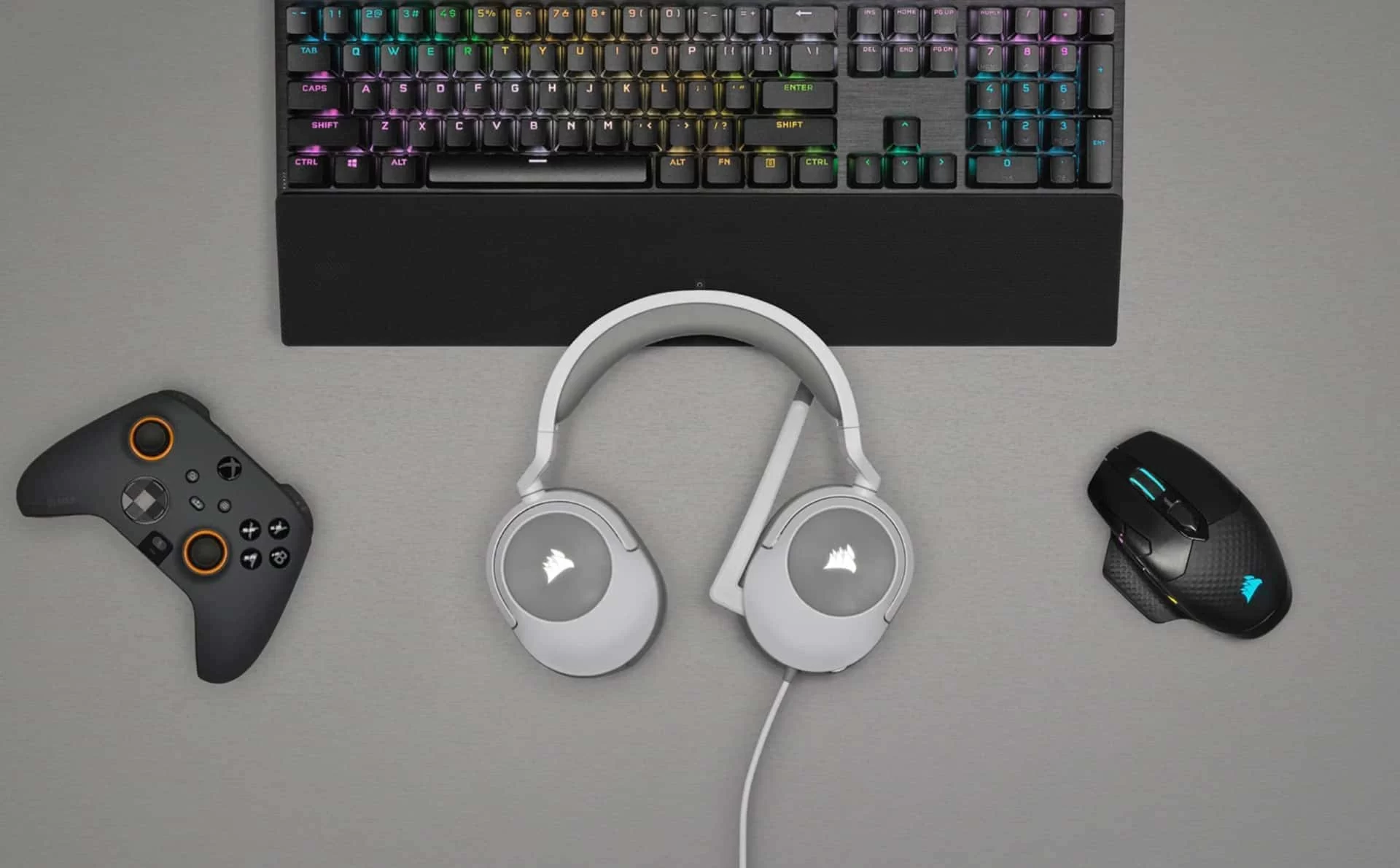 hs55 gaming gear white