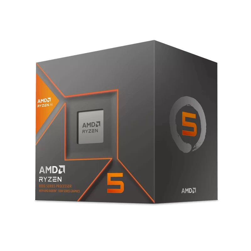 AMD Ryzen 5 8600G Processor - 6C12T, 4.3 GHz up to 5.0 GHz, AM5 Phoenix Zen 4, AMD Wraith Stealth, PCIe® 4.0, AMD RadeonTM 760M Graphics (8 Cus / 2800 MHz), AMD Ryzen™ AI 3 AMD Ryzen 5 8600G Processor - 6C12T, 4.3 GHz up to 5.0 GHz, AM5 Phoenix Zen 4, AMD Wraith Stealth, PCIe® 4.0, AMD RadeonTM 760M Graphics (8 Cus / 2800 MHz), AMD Ryzen™ AI - Ảnh 3
