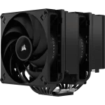 CORSAIR A115 Twin Tower CPU Air Cooler - 2x 140mm AF140 ELITE fans, 6 heatpipes