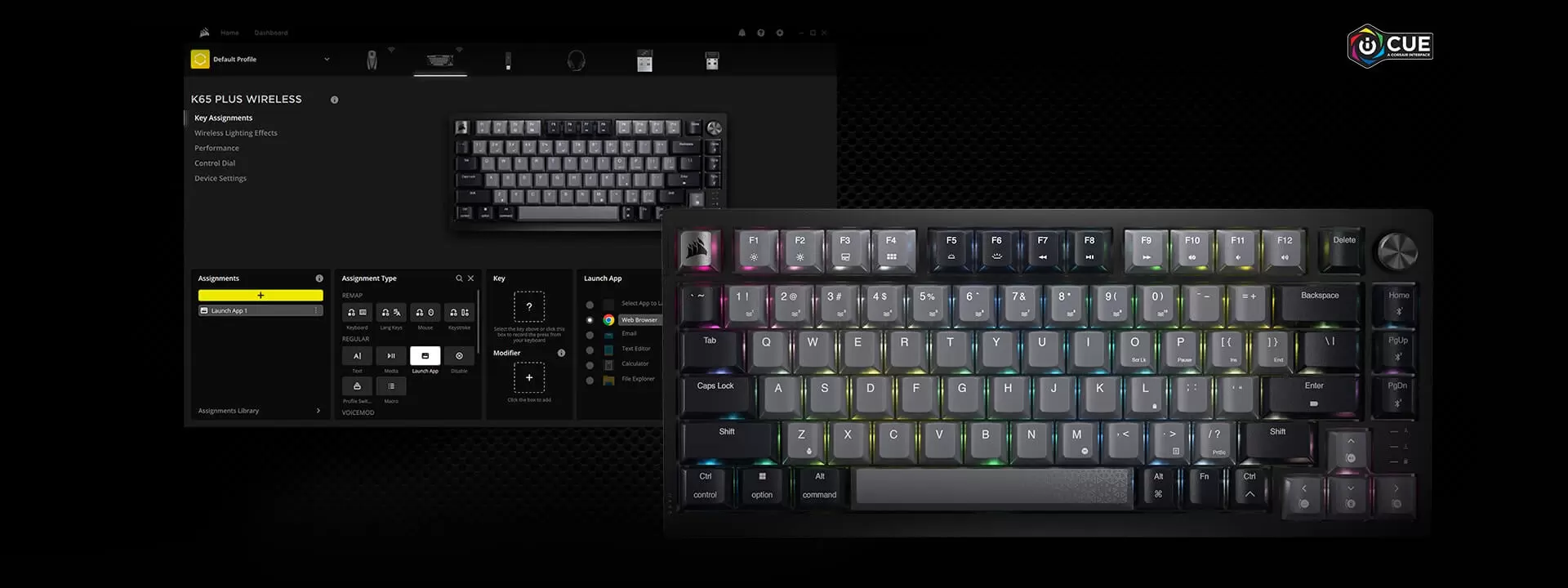 K65 PLUS WIRELESS PDP Panel6