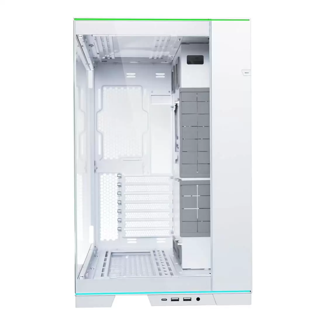Lian Li PC-O11D Dynamic EVO RGB Case - White, Tempered Glass ATX Mid Tower 3 Lian Li PC-O11D Dynamic EVO RGB Case - White, Tempered Glass ATX Mid Tower - Ảnh 3