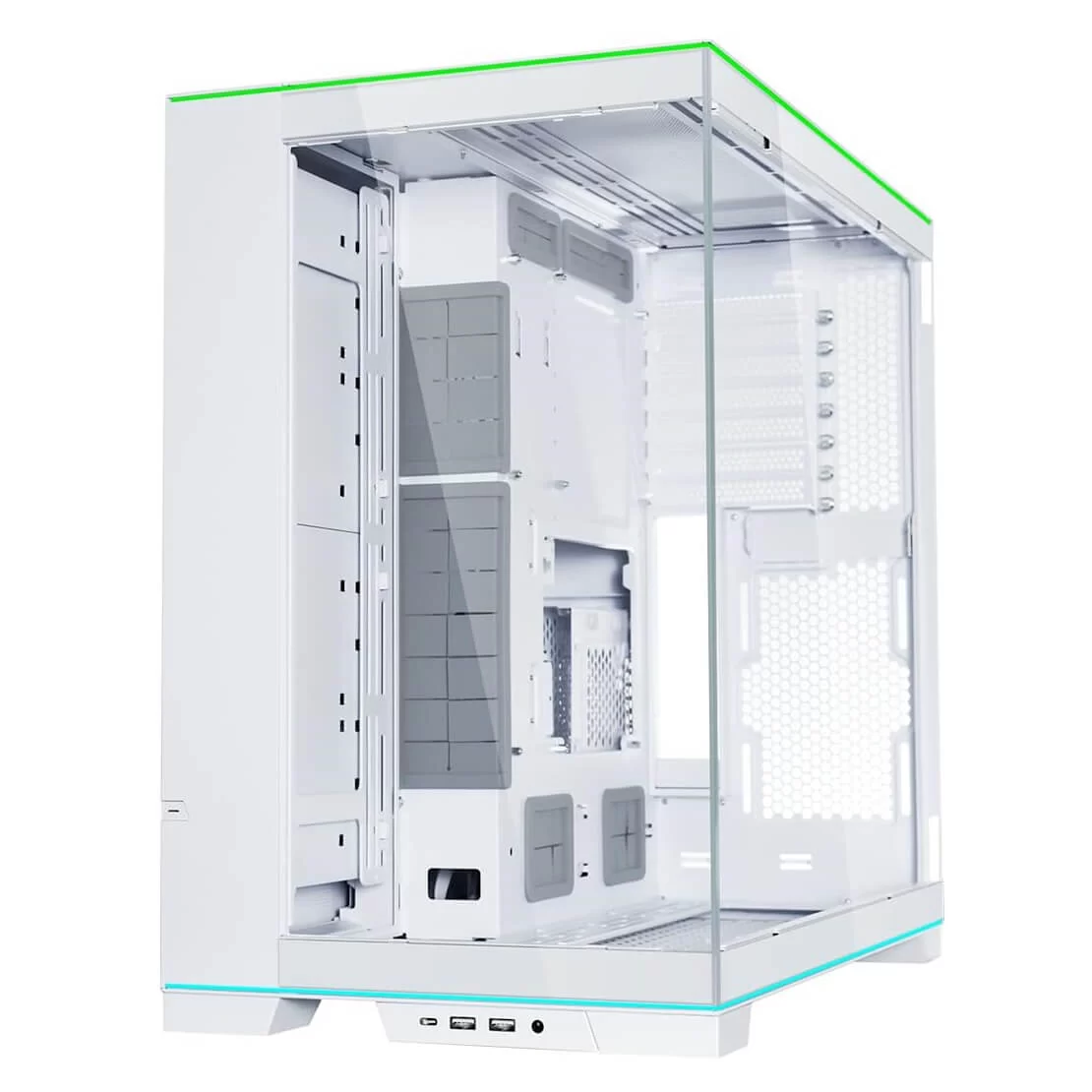 Lian Li PC-O11D Dynamic EVO RGB Case - White, Tempered Glass ATX Mid Tower 4 Lian Li PC-O11D Dynamic EVO RGB Case - White, Tempered Glass ATX Mid Tower - Ảnh 4