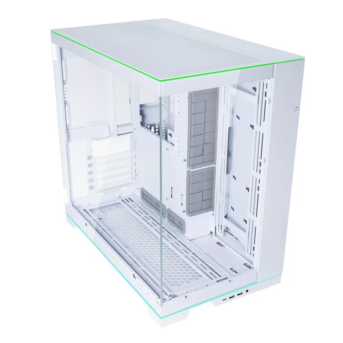 Lian Li PC-O11D Dynamic EVO RGB Case - White, Tempered Glass ATX Mid Tower 5 Lian Li PC-O11D Dynamic EVO RGB Case - White, Tempered Glass ATX Mid Tower - Ảnh 5