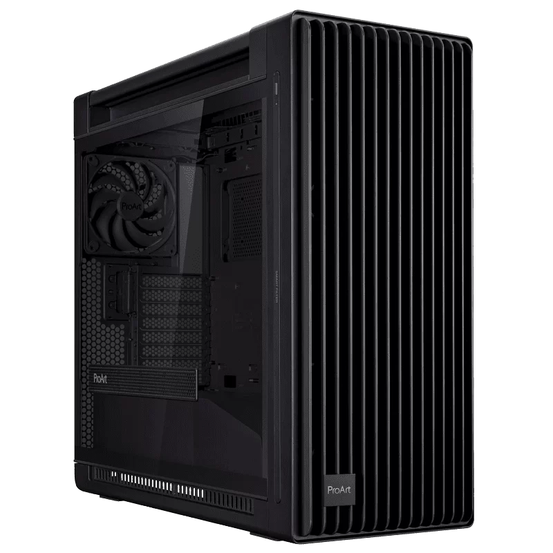 ASUS ProArt PA602 E-ATX PC Case - Black, 420mm radiator, USB 20Gbps support 1 ASUS ProArt PA602 E-ATX PC Case - Black, 420mm radiator, USB 20Gbps support
