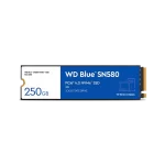 Western Digital WD Blue SN580 250GB SSD - M.2 NVMe, Gen4 x4 PCIe 16Gb/s, SRP 4000MB/s, SWP 3600MB/s