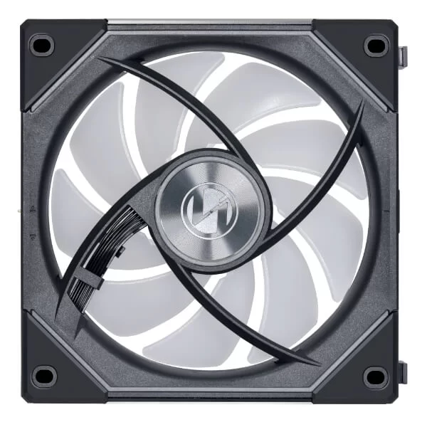 Lian Li UNI FAN SL-INF 120 Reverse Blade Single Black Fan (UF-RSLIN120-1B BLACK) - 1x120mm, Reversed Blade fan 6 Lian Li UNI FAN SL-INF 120 Reverse Blade Single Black Fan (UF-RSLIN120-1B BLACK) - 1x120mm, Reversed Blade fan - Ảnh 6