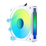 Lian Li UNI FAN SL-INF 120 Reverse Blade Single White Fan (UF-RSLIN120-1W WHITE) - 1x120mm, Reversed Blade fan 10 UNI FAN SL INF REVERSE BLADE WHITE 3