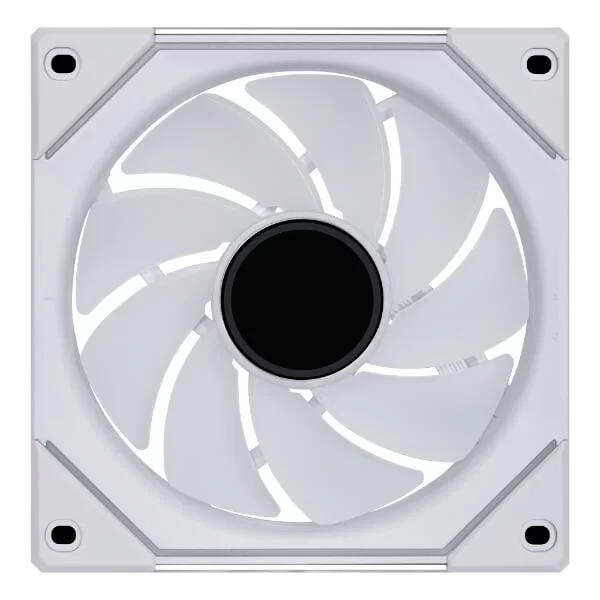 Lian Li UNI FAN SL-INF 120 Reverse Blade Single White Fan (UF-RSLIN120-1W WHITE) - 1x120mm, Reversed Blade fan 7 Lian Li UNI FAN SL-INF 120 Reverse Blade Single White Fan (UF-RSLIN120-1W WHITE) - 1x120mm, Reversed Blade fan - Ảnh 7