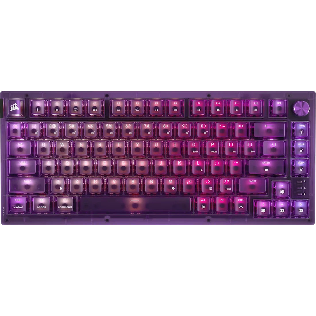 CORSAIR K65 PLUS WIRELESS 75% RGB Mechanical Gaming Keyboard 11 CORSAIR K65 PLUS WIRELESS 75% RGB Mechanical Gaming Keyboard - Ảnh 11