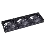 Lian Li UNI FAN P28 120 Triple Pack Black Fan (UF-P28120-3B) - 3x 120mm fan, Fan Speed Controller included