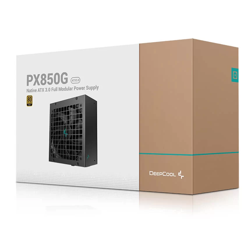 Deepcool PX-G series PX850G PSU - 850W 80 Plus Gold, PCIe 5.0, full modular, 1x12VHPWR 10 Deepcool PX-G series PX850G PSU - 850W 80 Plus Gold, PCIe 5.0, full modular, 1x12VHPWR - Ảnh 10