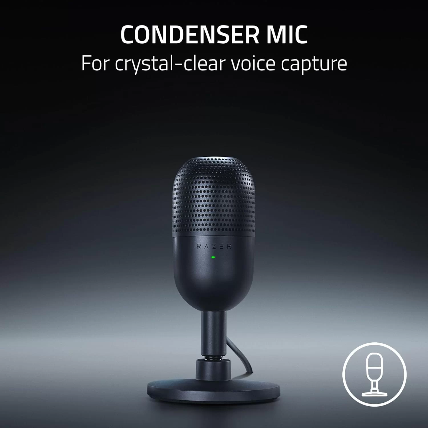 Razer Seiren V3 Mini USB Microphone Black page mb 1