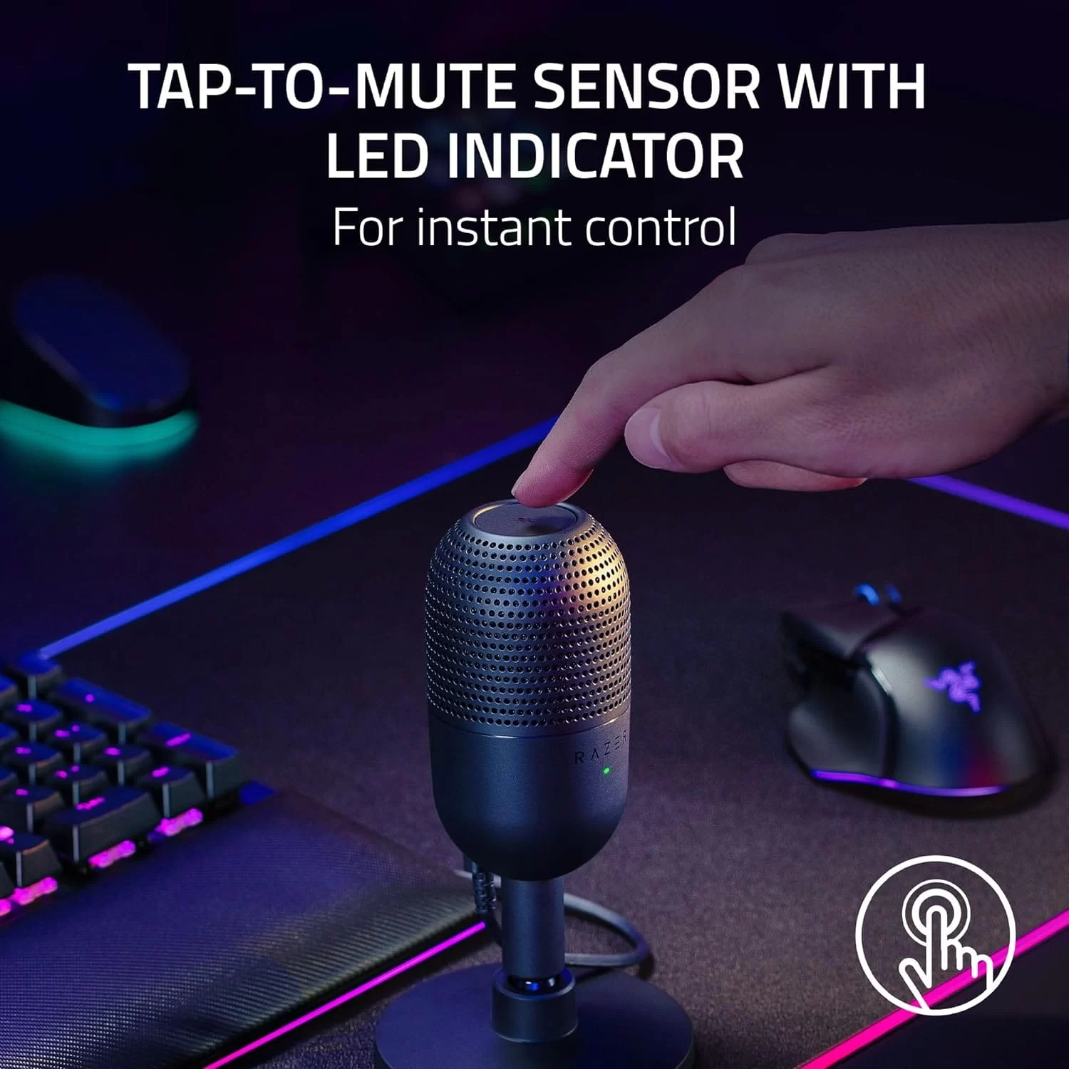 Razer Seiren V3 Mini USB Microphone Black page mb 3