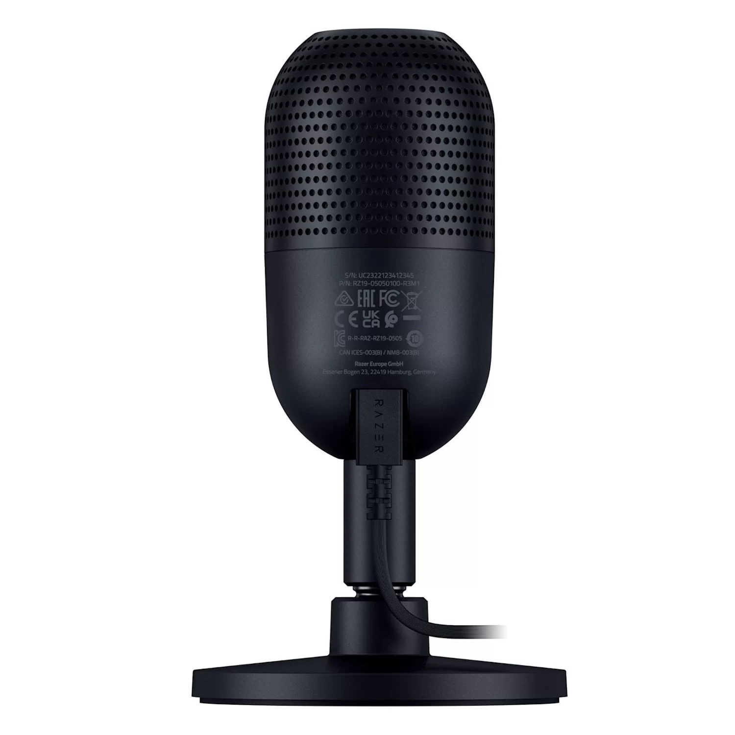 Microphone Razer Seiren V3 Mini Microphone - Black - Ultra-Compact USB - Tap-to-Mute, FRML Packaging 3 Microphone Razer Seiren V3 Mini Microphone - Black - Ultra-Compact USB - Tap-to-Mute, FRML Packaging - Ảnh 3