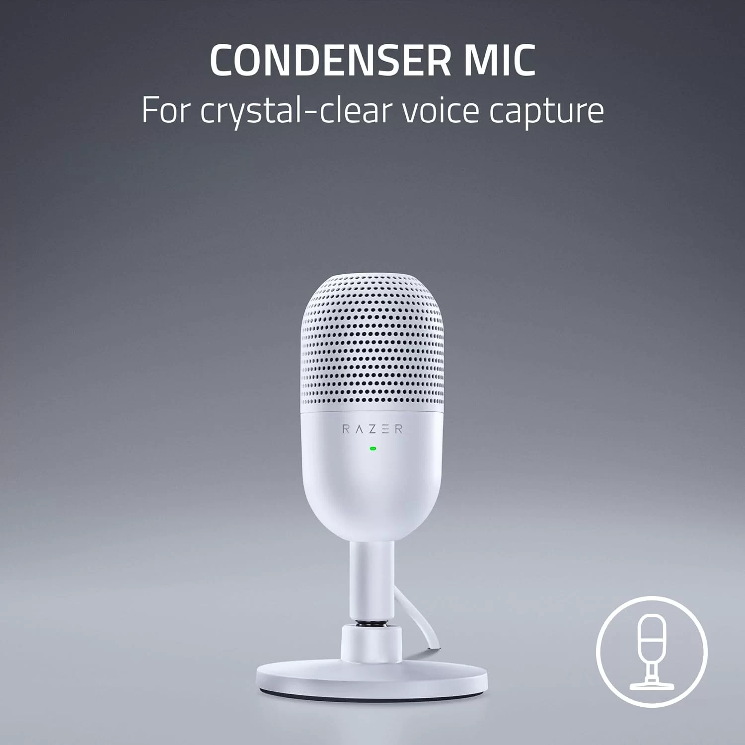 Razer Seiren V3 Mini USB Microphone White page mb 1
