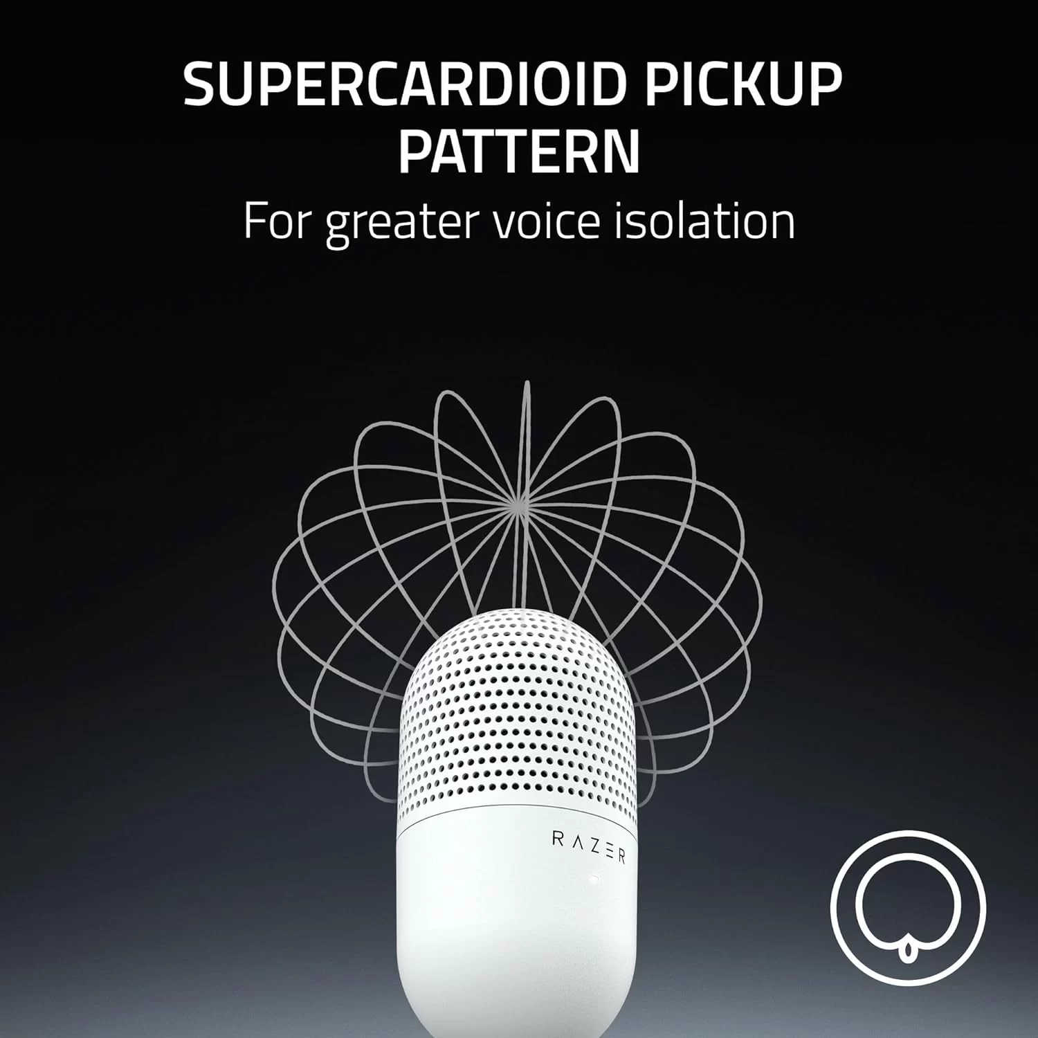 Razer Seiren V3 Mini USB Microphone White page mb 2