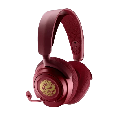 SteelSeries Arctis Nova 7 Wireless – Dragon Limited Edition Gaming Headset - Multi-Platform Gaming, Dual Wireless 2.4GHz & Bluetooth, 38hr Fast Charge Battery – for PC, PS, Mac, Mobile, Switch - Ảnh 5