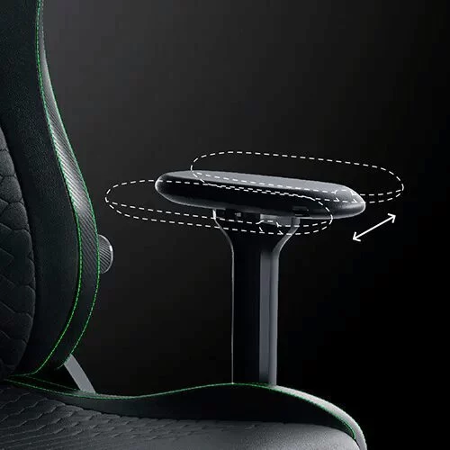 razer iskur 4d armrest left right