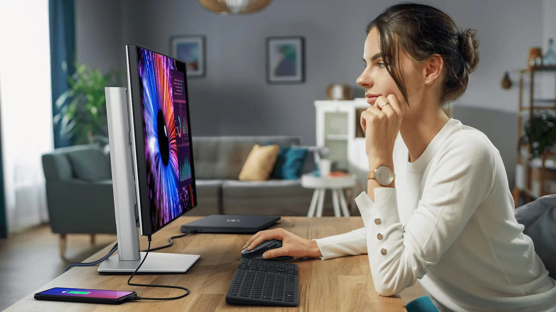 ultrasharp u2724de pdp work vibrantly