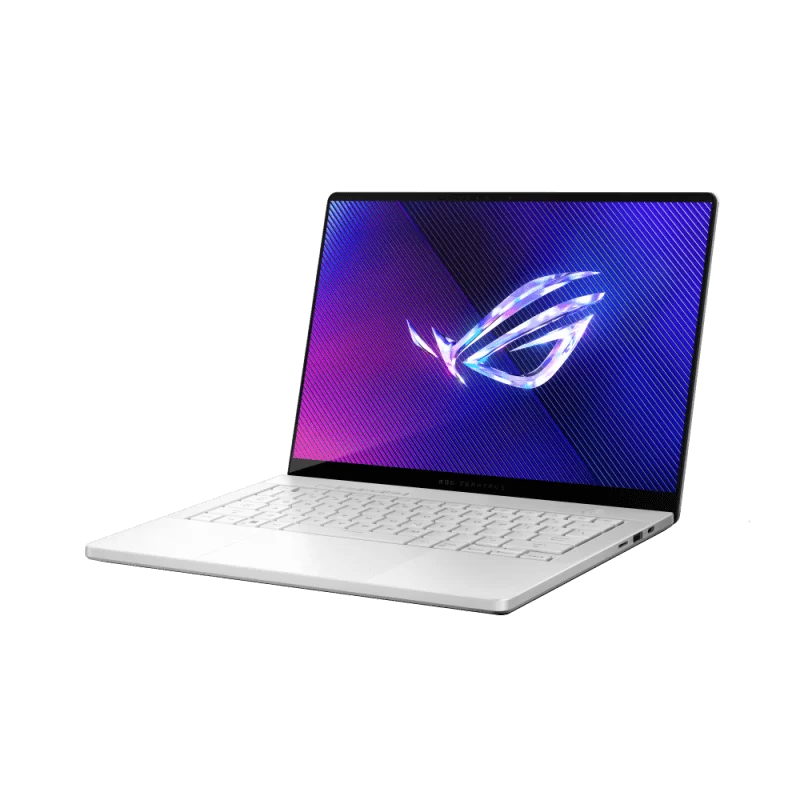 ASUS ROG Zephyrus G14 (2024) GA403 White (GA403UU-QS101W) Gaming Laptop - OLED, R9-8945HS, RTX 4050, 2H-PLATINUM WHITE 3 ASUS ROG Zephyrus G14 (2024) GA403 White (GA403UU-QS101W) Gaming Laptop - OLED, R9-8945HS, RTX 4050, 2H-PLATINUM WHITE - Ảnh 3