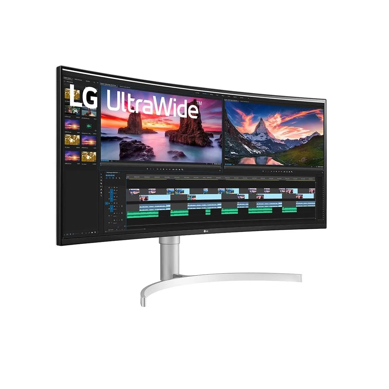 LG 38WN95C-W UltraWide Monitor - 38 inch Nano IPS Curved QHD+ (3840 x 1600), VESA Display HDR 600, G-SYNC Compatible, Thunderbolt 6 LG 38WN95C-W UltraWide Monitor - 38 inch Nano IPS Curved QHD+ (3840 x 1600), VESA Display HDR 600, G-SYNC Compatible, Thunderbolt - Ảnh 6