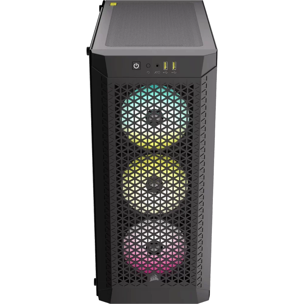 CORSAIR 480T RGB Airflow Tempered Glass Mid-Tower Case 8 CORSAIR 480T RGB Airflow Tempered Glass Mid-Tower Case - Ảnh 8