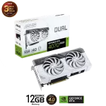 ASUS Dual GeForce RTX 4070 SUPER White 12GB GDDR6X (DUAL-RTX4070S-12G-WHITE) Graphics Card