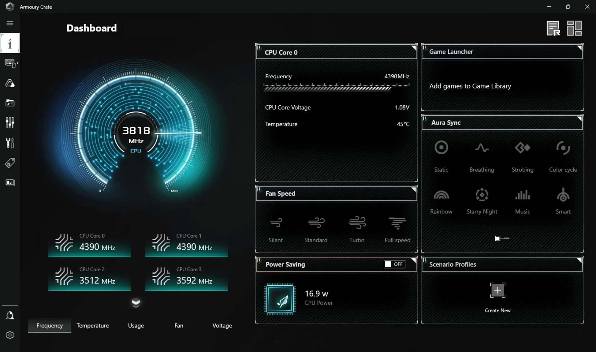 Dashboard