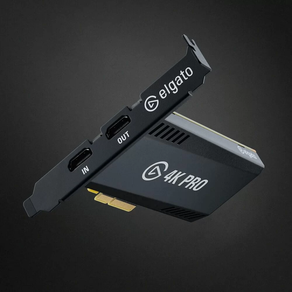 Elgato 4K PRO 8K60 Passthrough, 4K60 Capture Card - VRR + HDR10, HDMI 2.1, PCIe 2.0 x4 connection 5 Elgato 4K PRO 8K60 Passthrough, 4K60 Capture Card - VRR + HDR10, HDMI 2.1, PCIe 2.0 x4 connection - Ảnh 5