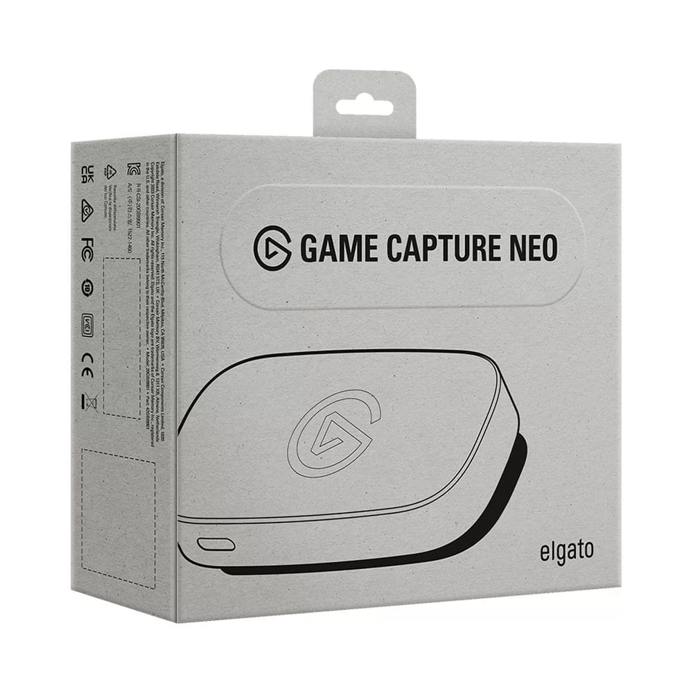 Elgato Game Capture Card Neo - 4K60 HDR Passthrough, 1080p60 recording resolution, USB 3.0 port, White 5 Elgato Game Capture Card Neo - 4K60 HDR Passthrough, 1080p60 recording resolution, USB 3.0 port, White - Ảnh 5