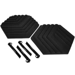 elgato Wave Panels Extension Set Black - Acoustic Treatment Foam