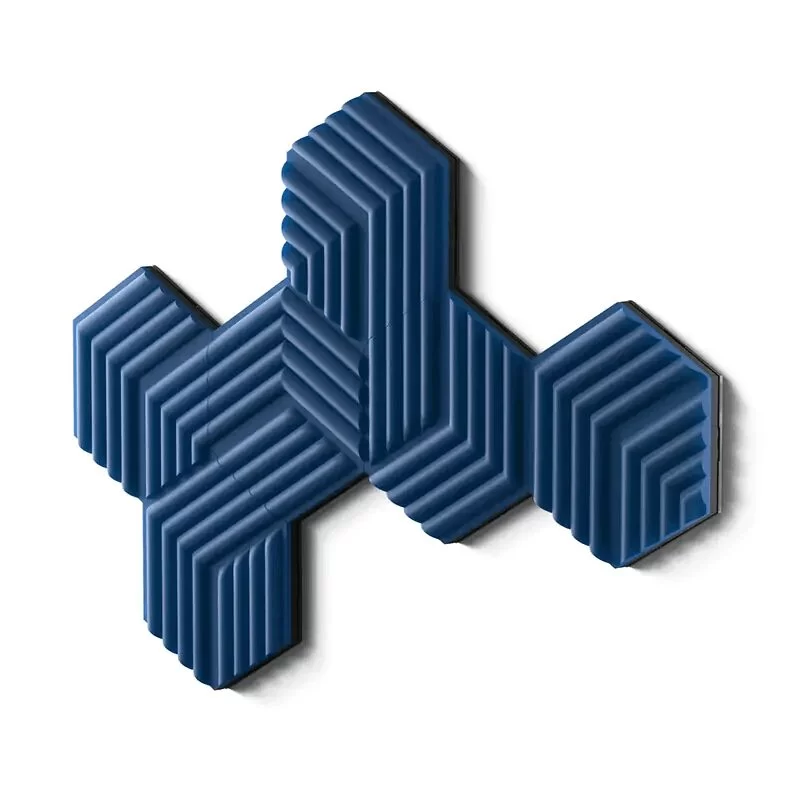elgato Wave Panels Extension Set Blue - Acoustic Treatment Foam 4 elgato Wave Panels Extension Set Blue - Acoustic Treatment Foam - Ảnh 4