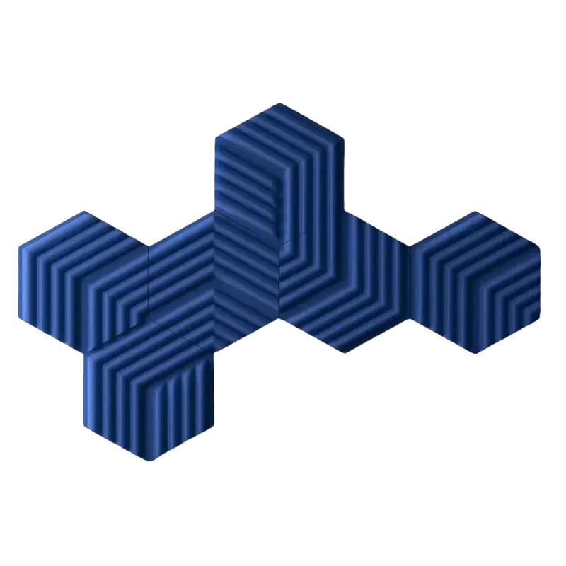elgato Wave Panels Extension Set Blue - Acoustic Treatment Foam 1 elgato Wave Panels Extension Set Blue - Acoustic Treatment Foam