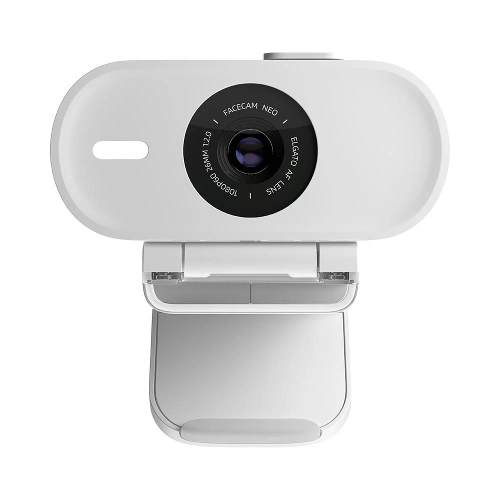Elgato Facecam Neo - White, 1080p60, HDR, 77° field-of-view, AF Lens, 26mm focus length, f/2.0 aperture 2 Elgato Facecam Neo - White, 1080p60, HDR, 77° field-of-view, AF Lens, 26mm focus length, f/2.0 aperture - Ảnh 2