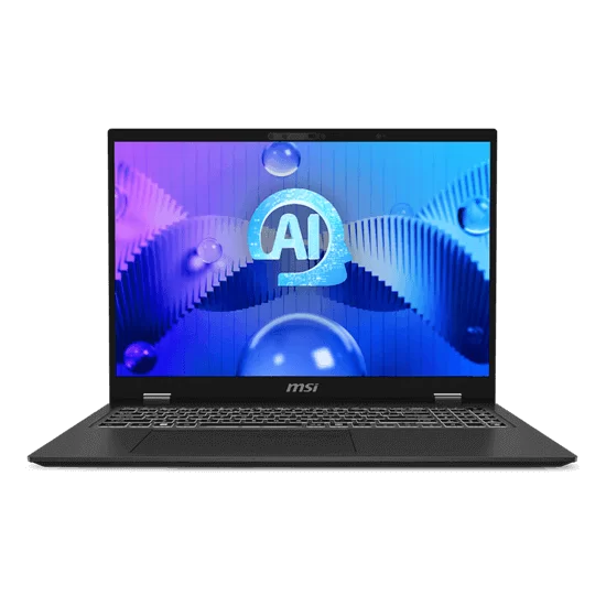MSI Prestige 16 AI Studio B1VFG-082VN Laptop - Ultra 9-185H, 32GB LPDDR5, 1TB PCIe, RTX 4060 8GB, 16.0 UHD 4K OLED, 100% DCI-P3, Win11, Black 1 MSI Prestige 16 AI Studio B1VFG-082VN Laptop - Ultra 9-185H, 32GB LPDDR5, 1TB PCIe, RTX 4060 8GB, 16.0 UHD 4K OLED, 100% DCI-P3, Win11, Black