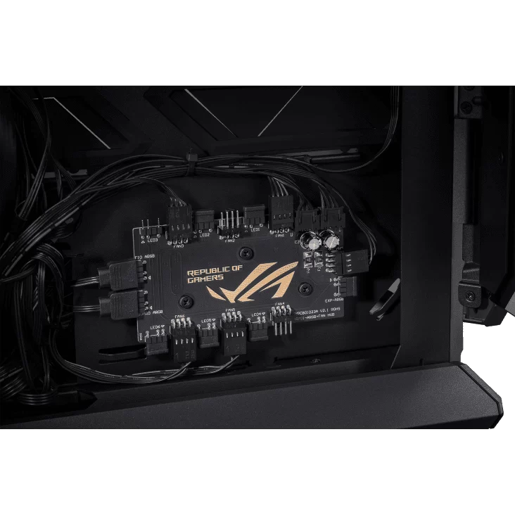 ASUS ROG Hyperion GR701 BTF Edition PC Case - Black, Full Tower Tempered Glass 4 ASUS ROG Hyperion GR701 BTF Edition PC Case - Black, Full Tower Tempered Glass - Ảnh 4