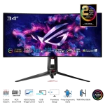 ASUS ROG Swift PG34WCDM 240Hz OLED Ultrawide Gaming Monitor - 34 inch Curved, 21:9 WQHD (3440 x 1440), 800R , 450cd/m²