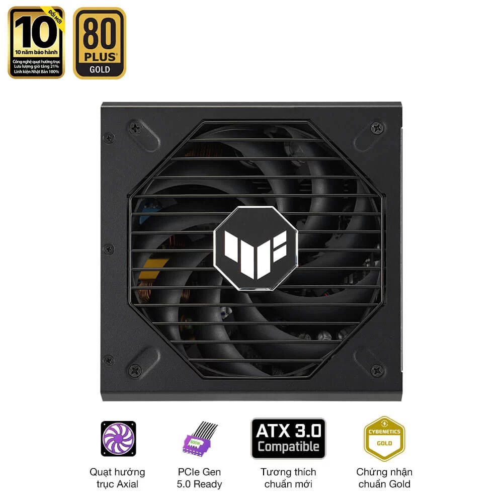 ASUS TUF Gaming 1200W Gold PSU - PCIe 5.0 support 12 ASUS TUF Gaming 1200W Gold PSU - PCIe 5.0 support - Ảnh 12