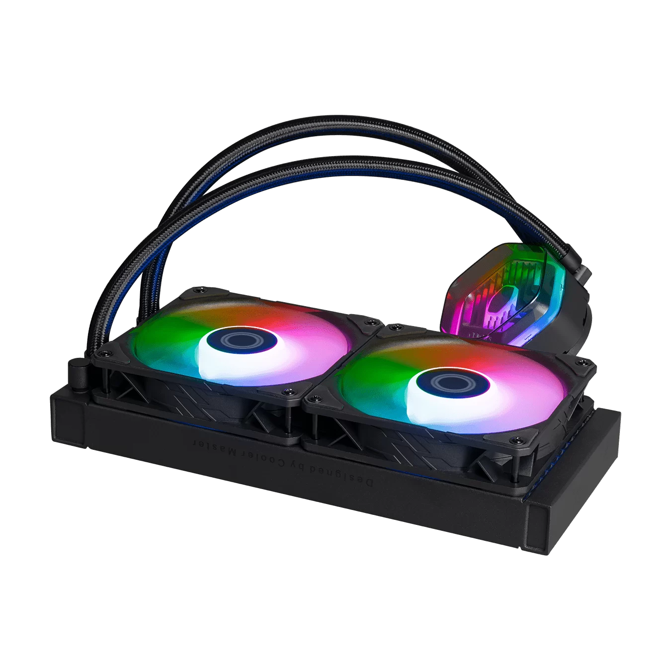 Cooler Master MASTERLIQUID 240 ATMOS ARGB Close-Loop AIO Liquid Cooling - Black, Customize Pump, Sickleflow Edge PWM Fans, 240mm Radiator, CryoFuze Cooling 5 Cooler Master MASTERLIQUID 240 ATMOS ARGB Close-Loop AIO Liquid Cooling - Black, Customize Pump, Sickleflow Edge PWM Fans, 240mm Radiator, CryoFuze Cooling - Ảnh 5