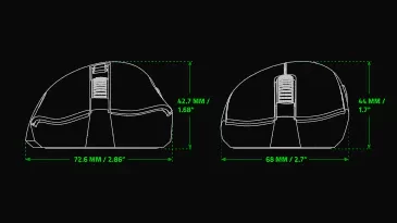 razer deathadder v3 raised arch