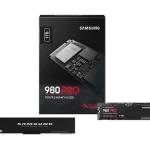 Samsung 980 Pro 1TB (MZ-V8P1T0BW) SSD - PCIe Gen 4.0 x4, NVMe V-NAND, M.2 2280 18 vn 980 pro nvme m2 ssd mz v8p1t0bw 539169480