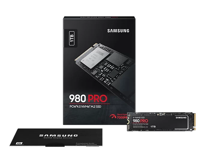 Samsung 980 Pro 1TB (MZ-V8P1T0BW) SSD - PCIe Gen 4.0 x4, NVMe V-NAND, M.2 2280 7 Samsung 980 Pro 1TB (MZ-V8P1T0BW) SSD - PCIe Gen 4.0 x4, NVMe V-NAND, M.2 2280 - Ảnh 7