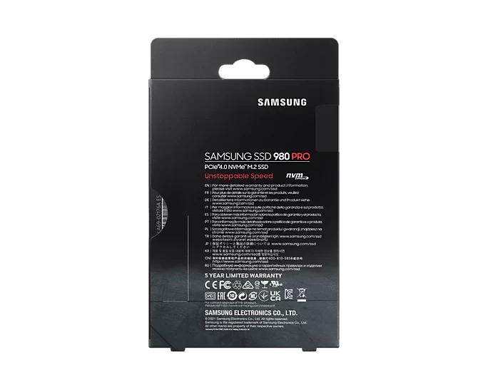 Samsung 980 Pro 1TB (MZ-V8P1T0BW) SSD - PCIe Gen 4.0 x4, NVMe V-NAND, M.2 2280 9 Samsung 980 Pro 1TB (MZ-V8P1T0BW) SSD - PCIe Gen 4.0 x4, NVMe V-NAND, M.2 2280 - Ảnh 9