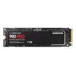Samsung 980 Pro 1TB (MZ-V8P1T0BW) SSD - PCIe Gen 4.0 x4, NVMe V-NAND, M.2 2280